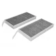 Filtre, air de l'habitacle PURRO PUR-PC2036C-2 - Visuel 1