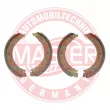 Jeu de mâchoires de frein MASTER-SPORT GERMANY 03013740112-SET-MS - Visuel 1