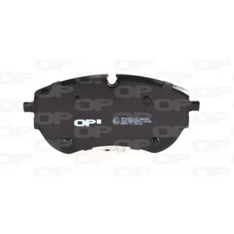 Jeu de 4 plaquettes de frein avant OPEN PARTS BPA1853.00