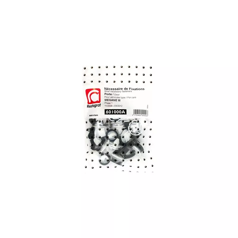 Kit de clip de fixation, carrosserie RESTAGRAF 601000A