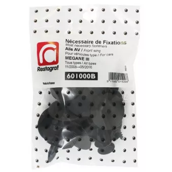 Kit de clip de fixation, carrosserie RESTAGRAF 601000B