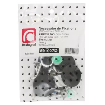 Kit de clip de fixation, carrosserie RESTAGRAF 601007D