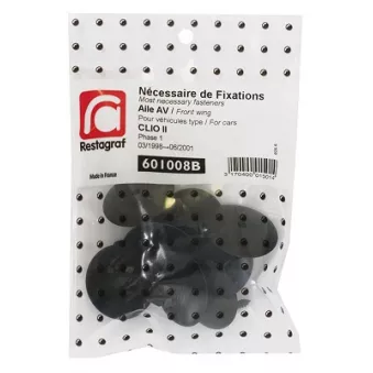 Kit de clip de fixation, carrosserie RESTAGRAF 601008B