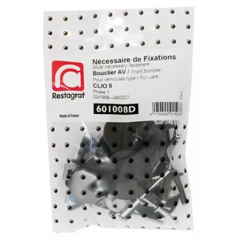 Kit de clip de fixation, carrosserie RESTAGRAF 601008D