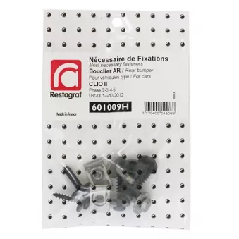 Kit de clip de fixation, carrosserie RESTAGRAF 601009H