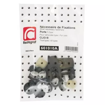 Kit de clip de fixation, carrosserie RESTAGRAF 601010A