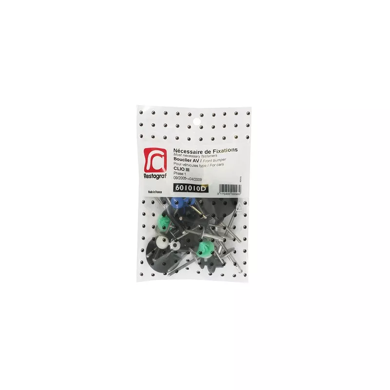 Kit de clip de fixation, carrosserie RESTAGRAF 601010D