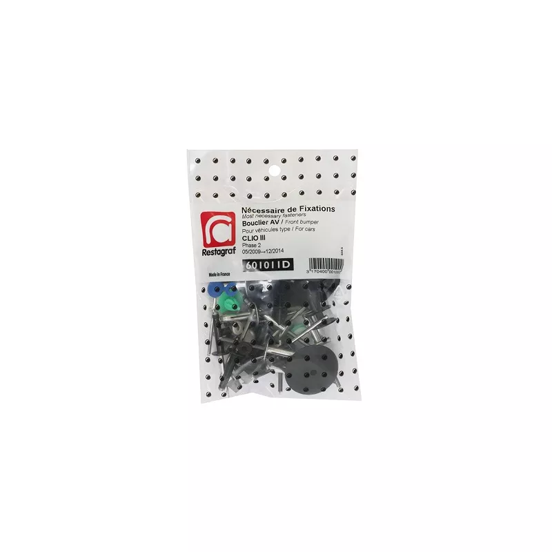 Kit de clip de fixation, carrosserie RESTAGRAF 601011D