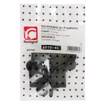 Kit de clip de fixation, carrosserie RESTAGRAF 601014C