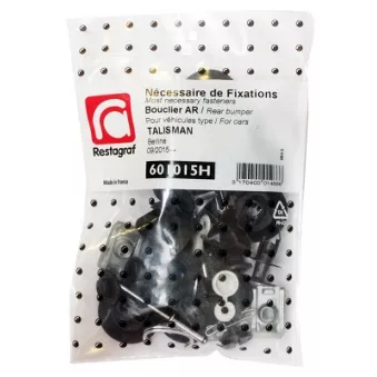 Kit de clip de fixation, carrosserie RESTAGRAF 601015H