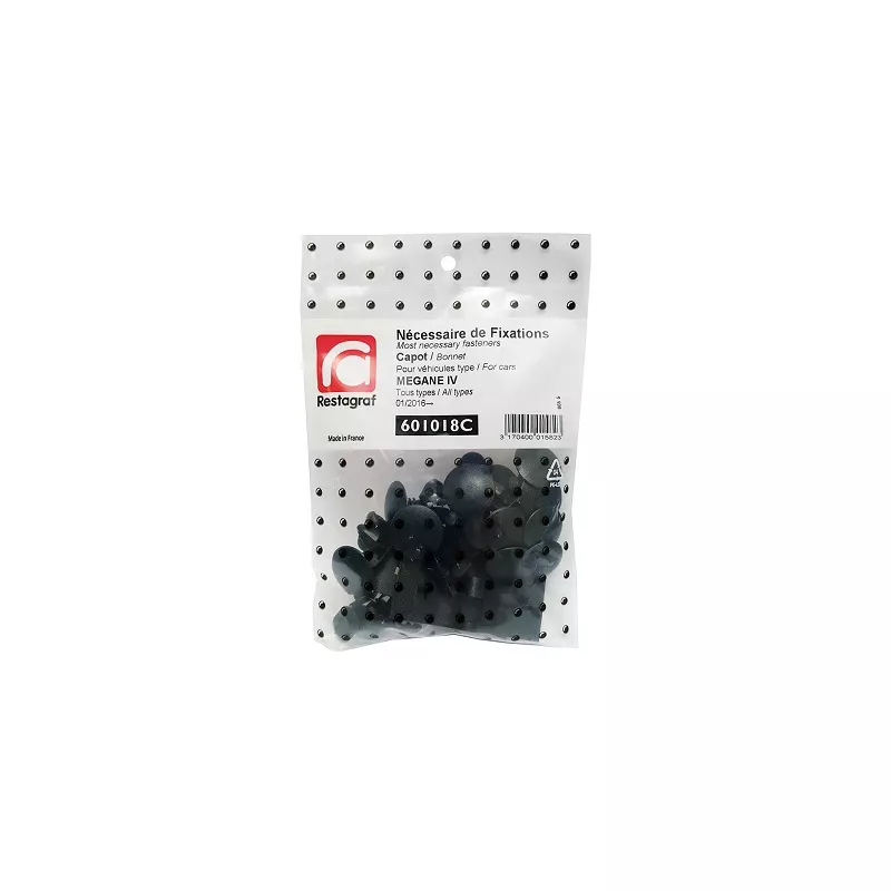 Kit de clip de fixation, carrosserie RESTAGRAF 601018C