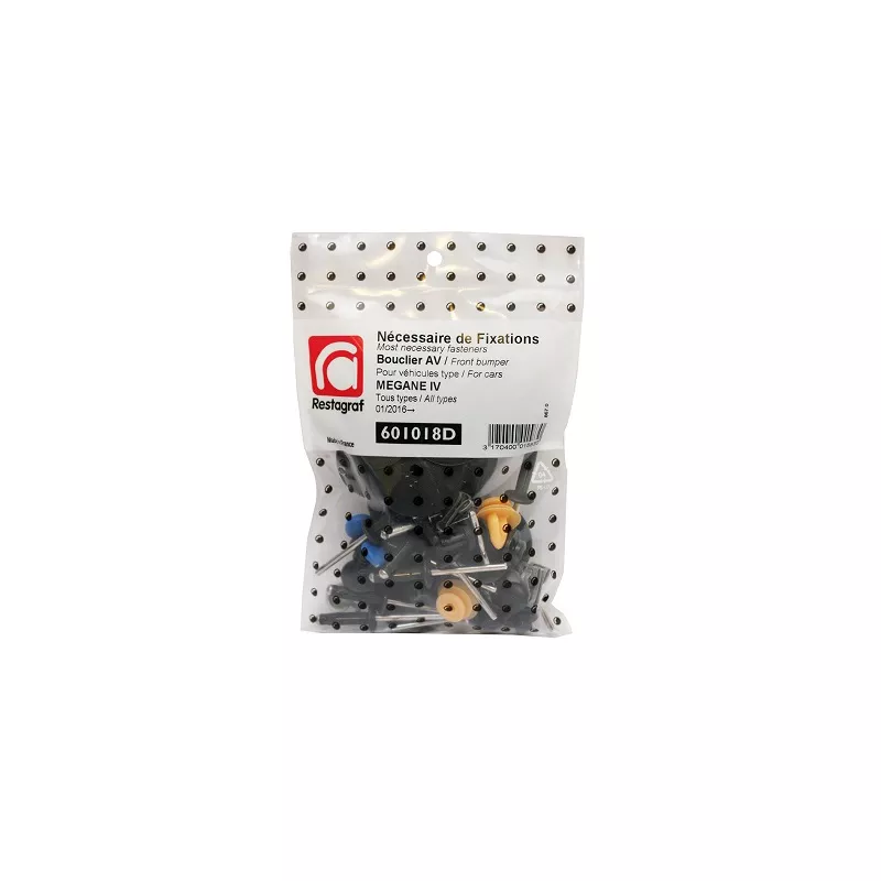 Kit de clip de fixation, carrosserie RESTAGRAF 601018D