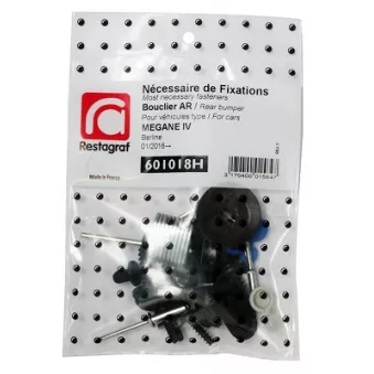 Kit de clip de fixation, carrosserie RESTAGRAF 601018H