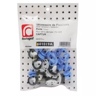 Kit de clip de fixation, carrosserie RESTAGRAF 601019A