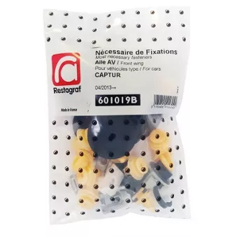 Kit de clip de fixation, carrosserie RESTAGRAF 601019B