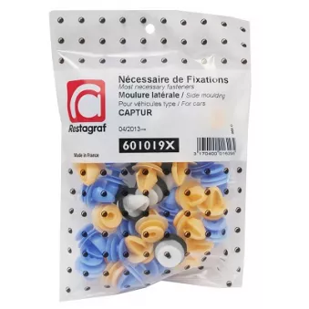 Kit de clip de fixation, carrosserie RESTAGRAF 601019X