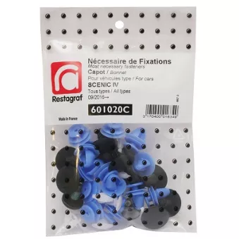Kit de clip de fixation, carrosserie RESTAGRAF 601020C