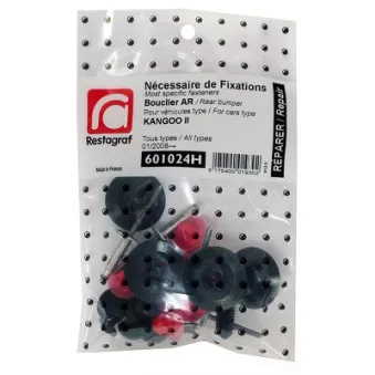 Kit de clip de fixation, carrosserie RESTAGRAF 601024H