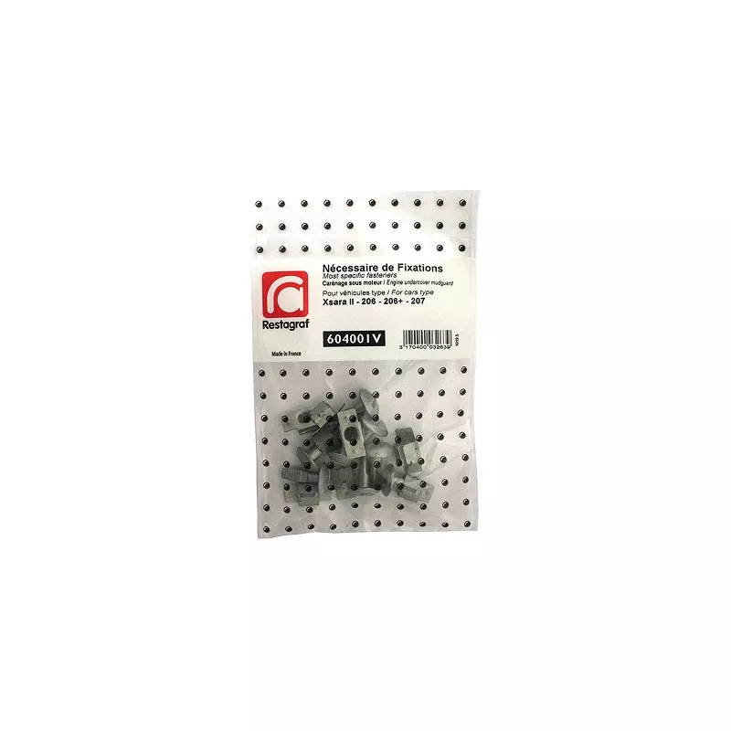Kit de clip de fixation, carrosserie RESTAGRAF 604001V