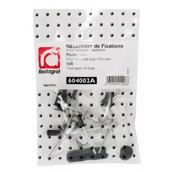 Kit de clip de fixation, carrosserie RESTAGRAF 604002A