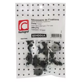 Kit de clip de fixation, carrosserie RESTAGRAF 604006A