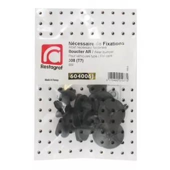Kit de clip de fixation, carrosserie RESTAGRAF 604006J
