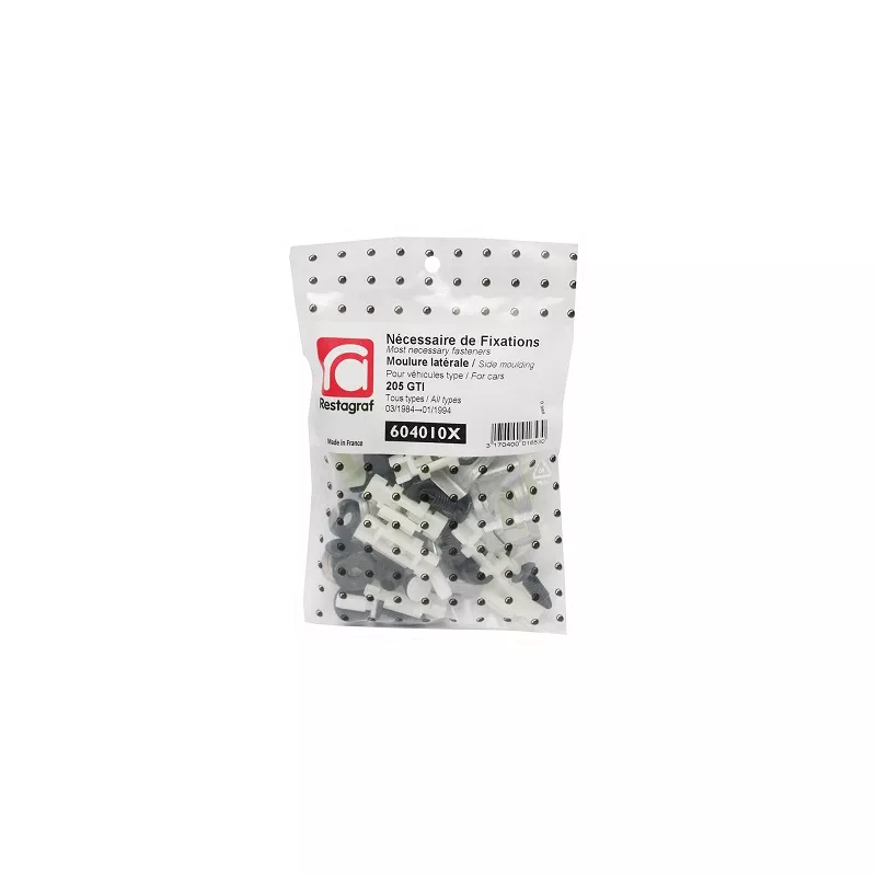 Kit de clip de fixation, carrosserie RESTAGRAF 604010X