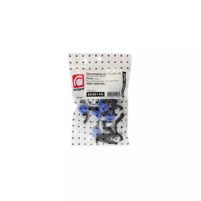Kit de clip de fixation, carrosserie RESTAGRAF 604014A