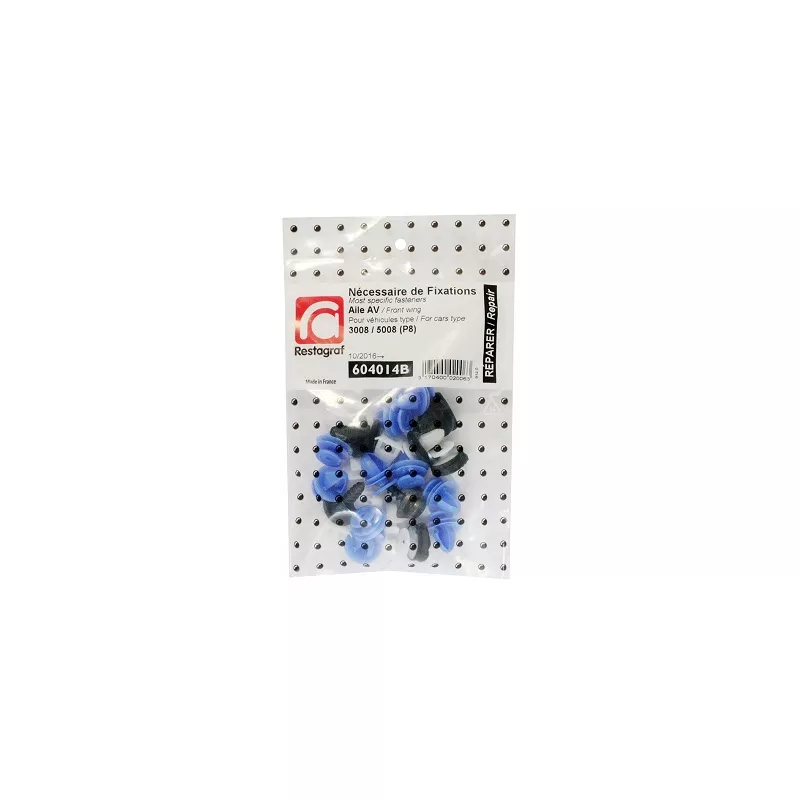 Kit de clip de fixation, carrosserie RESTAGRAF 604014B