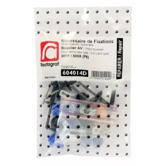Kit de clip de fixation, carrosserie RESTAGRAF 604014D