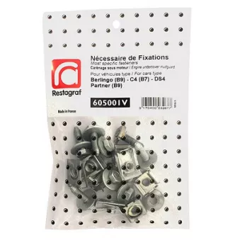 Kit de clip de fixation, carrosserie RESTAGRAF 605001V