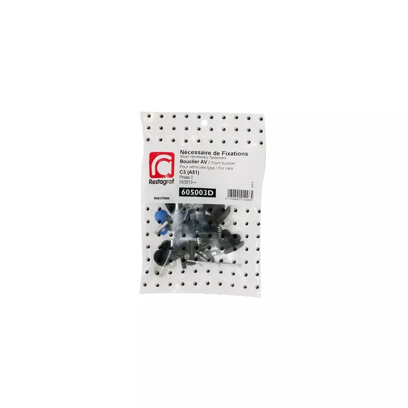 Kit de clip de fixation, carrosserie RESTAGRAF 605003D