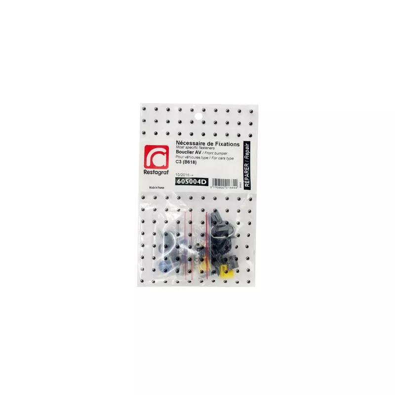 Kit de clip de fixation, carrosserie RESTAGRAF 605004D