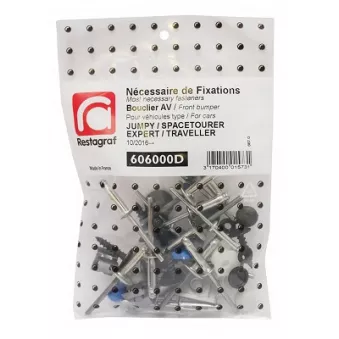 Kit de clip de fixation, carrosserie RESTAGRAF 606000D