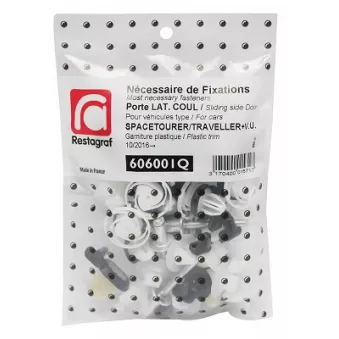 Kit de clip de fixation, carrosserie RESTAGRAF 606001Q