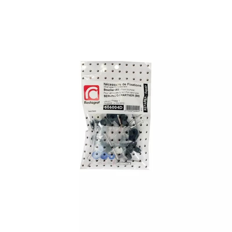 Kit de clip de fixation, carrosserie RESTAGRAF 606004D
