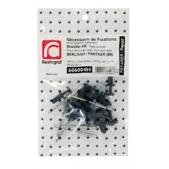 Kit de clip de fixation, carrosserie RESTAGRAF 606004H