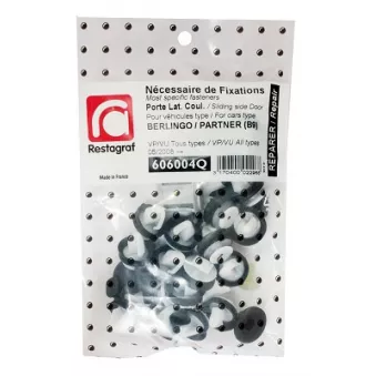 Kit de clip de fixation, carrosserie RESTAGRAF 606004Q
