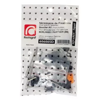 Kit de clip de fixation, carrosserie RESTAGRAF 606005D