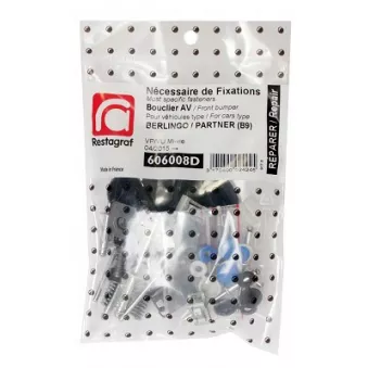 Kit de clip de fixation, carrosserie RESTAGRAF 606008D