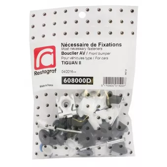 Kit de clip de fixation, carrosserie RESTAGRAF 608000D