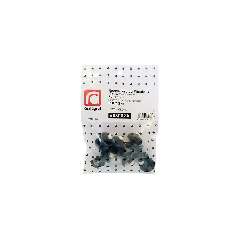 Kit de clip de fixation, carrosserie RESTAGRAF 608002A