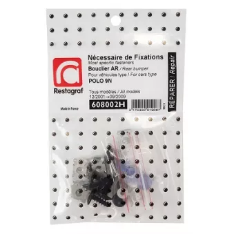 Kit de clip de fixation, carrosserie RESTAGRAF 608002H