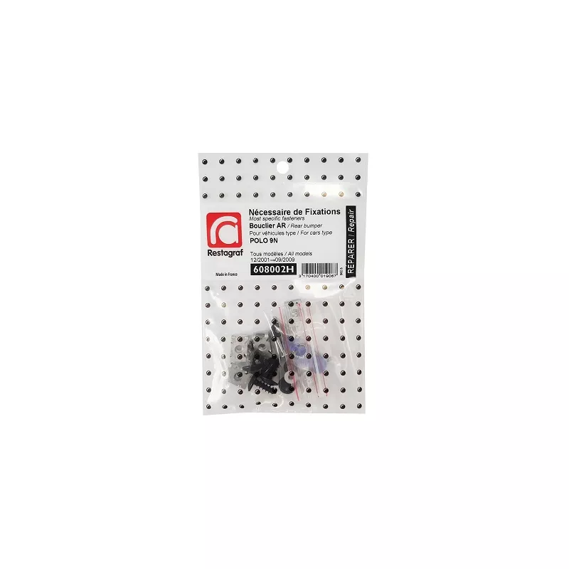 Kit de clip de fixation, carrosserie RESTAGRAF 608002H