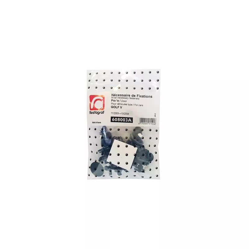Kit de clip de fixation, carrosserie RESTAGRAF 608003A