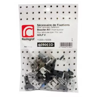 Kit de clip de fixation, carrosserie RESTAGRAF 608003D