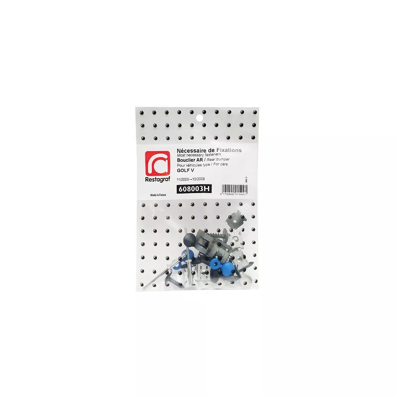 Kit de clip de fixation, carrosserie RESTAGRAF 608003H