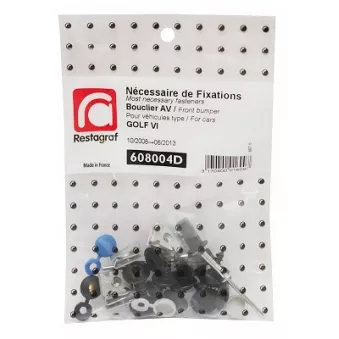 Kit de clip de fixation, carrosserie RESTAGRAF 608004D