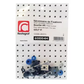 Kit de clip de fixation, carrosserie RESTAGRAF 608004H