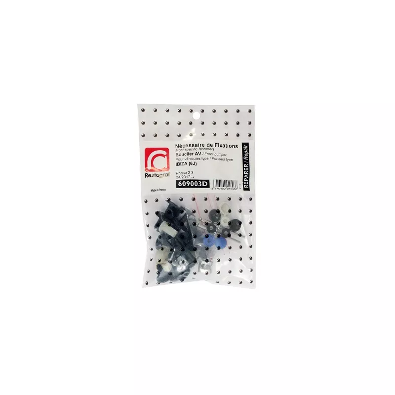 Kit de clip de fixation, carrosserie RESTAGRAF 609003D